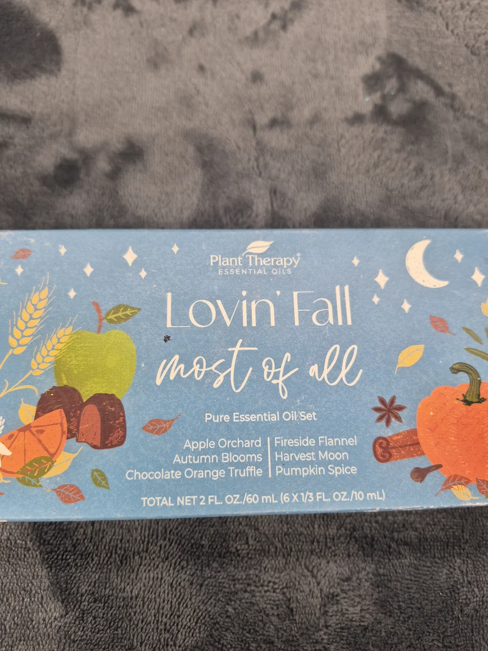 Plant Therapy Lovin Fall Top 6 Essential Oil Set Apple Orchard  Autum Blooms